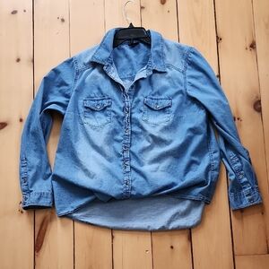 Torrid Light Blue Denim Shirt